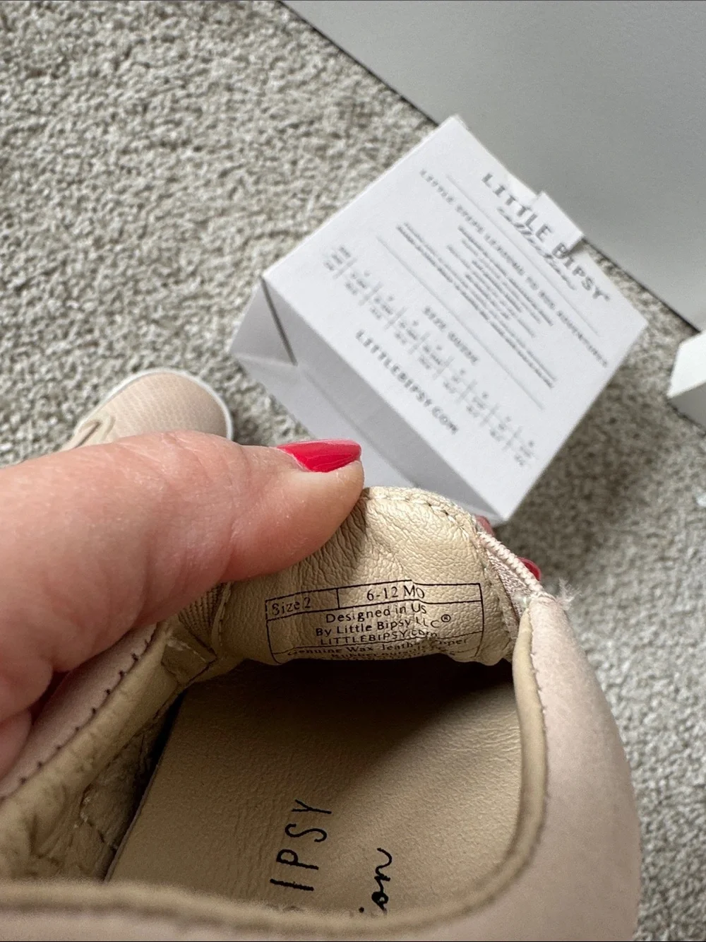 Little Bipsy Toddler Slip-On Shoes - Blush
